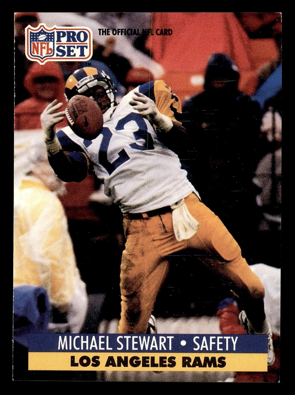 1991 Pro Set Spanish #125 Michael Stewart Card